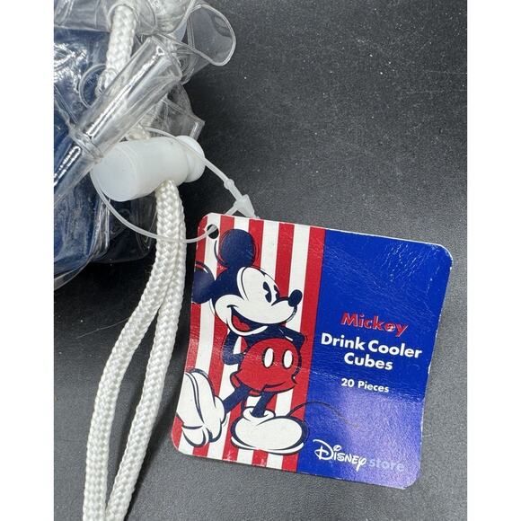 1990’s Disney Store Red White & Blue Mickey Mouse Reusable Ice Cubes 4th July D3 - Picture 2 of 9